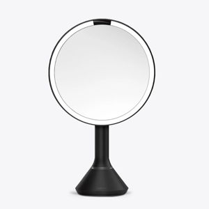 simplehuman 8 inch sensor mirror with brightness control | Matte Black