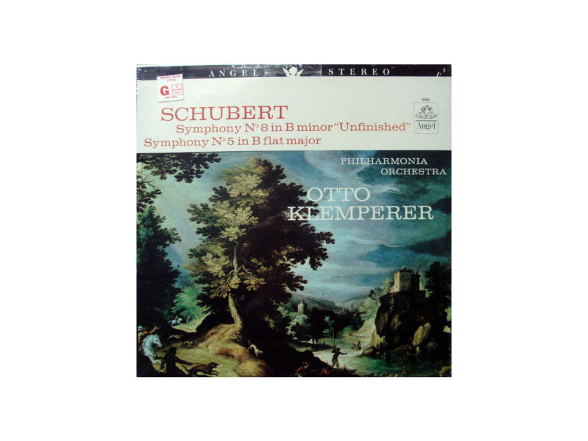 ★Sealed★ EMI Angel / KLEMPERER,  - Schubert Symphonies No.5 & No.8 Unfinished!