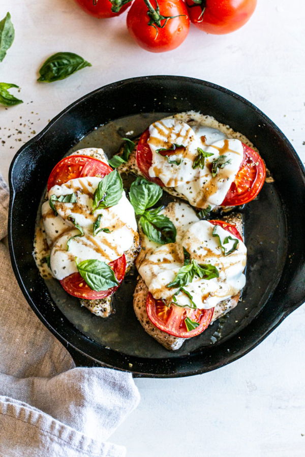 Photo of Caprese Chicken Ratatouille (KETO)