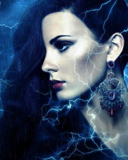 Hurricane Photoshop Action CS2+, экшен создания урагана и молний