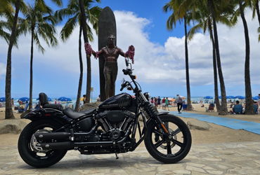 2024 HARLEY-DAVIDSON STREET BOB 114 motorcycle for rent near Honolulu, HI