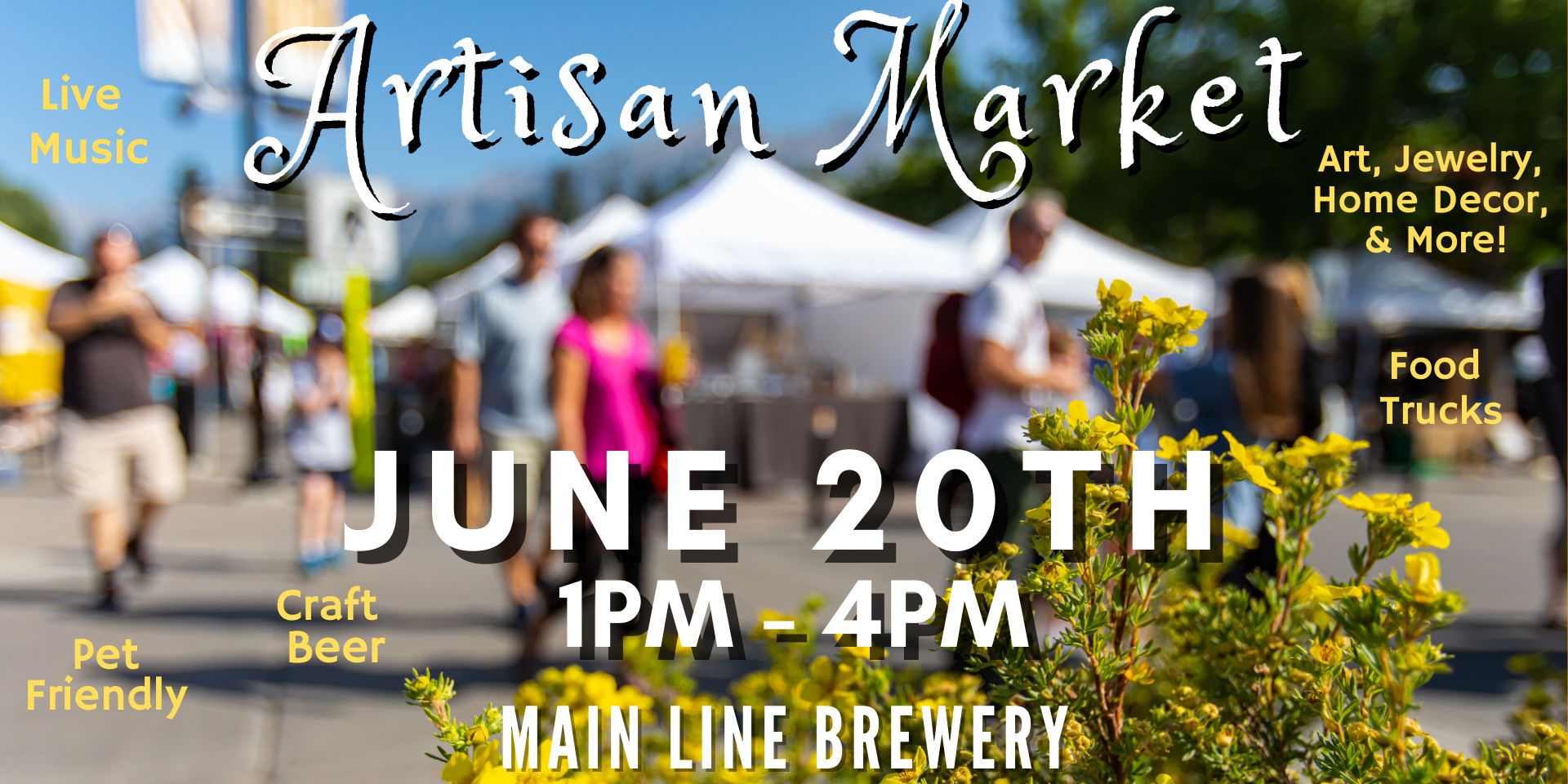 Summer Artisan Market at Main Line Brewery  promotional image