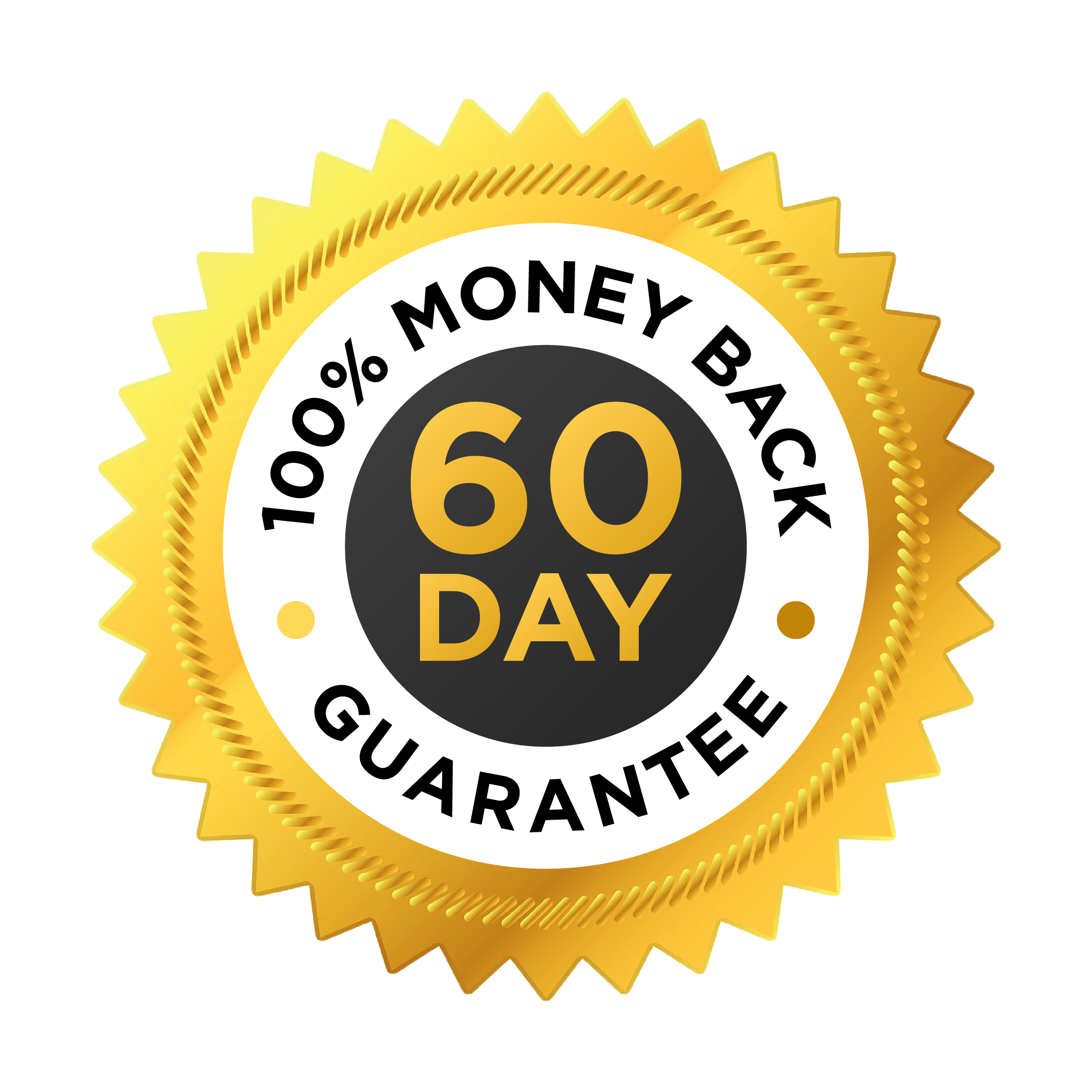 60 Day Money Back Guarantee