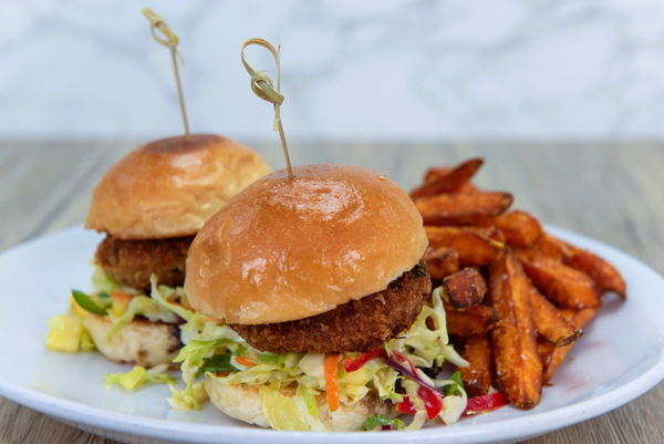 Photo of PREMIUM Crab Cake Sliders with Oven Fries