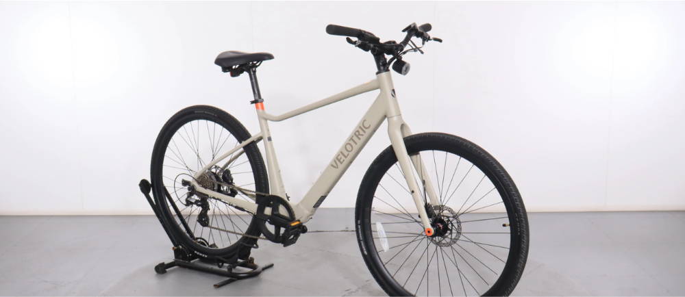 Velotric electric bike on display