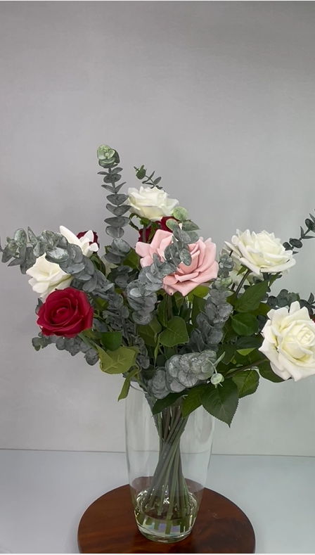 Real Touch Roses and Gum in Water - Realistic Artificial Flowers - Image 6