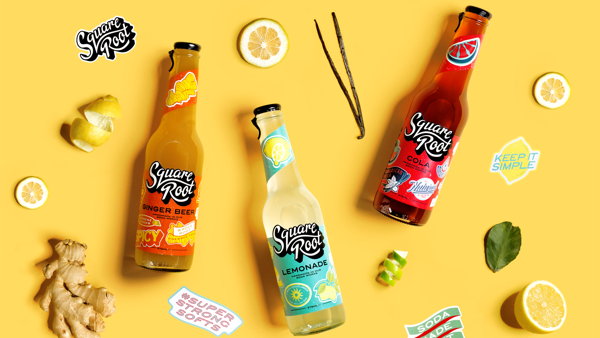 Thirst Craft shows Square Root is soda made right with rebrand
