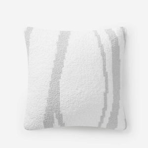 Woodland Throw Pillow: Cloud Gray