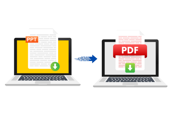 PowerPoint to PDF conversion process