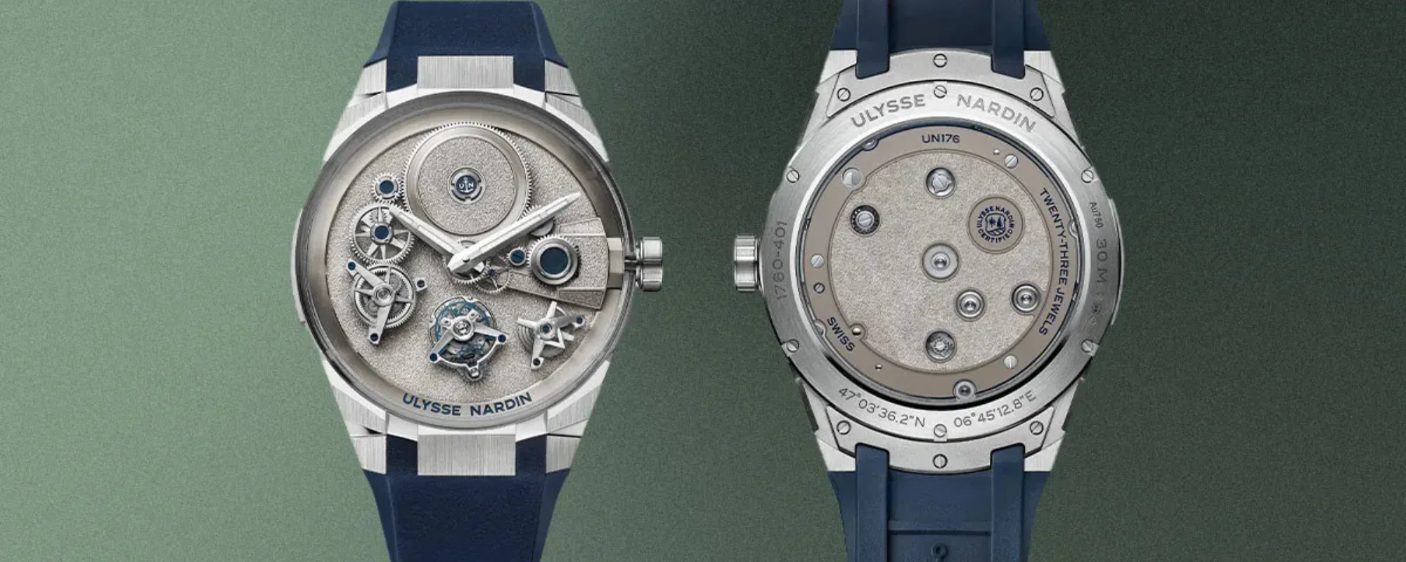 Ulysse Nardin Goes Full Avant-Garde with the New Blast Free Wheel Maillechort | Chrono 10:10
