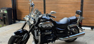 2011 TRIUMPH ROCKET III ROADSTER motorcycle for rent near Galveston, TX