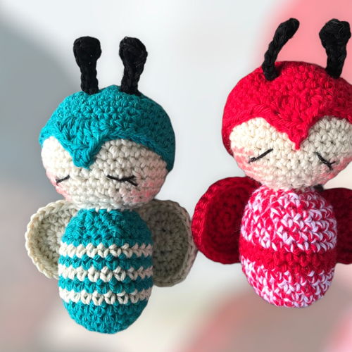 Window butterflies crochet pattern