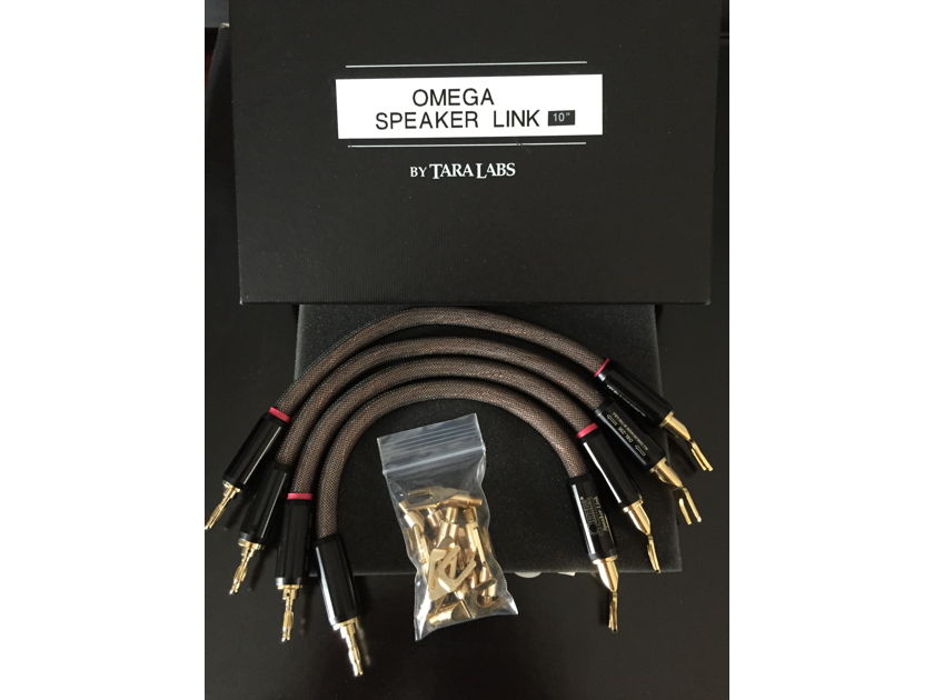 Tara Labs Omega Speaker links 10inch Mint customer trade-in
