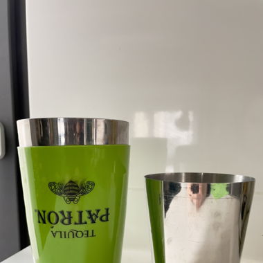 Patron Tequila Lime Green Cocktailshaker Set