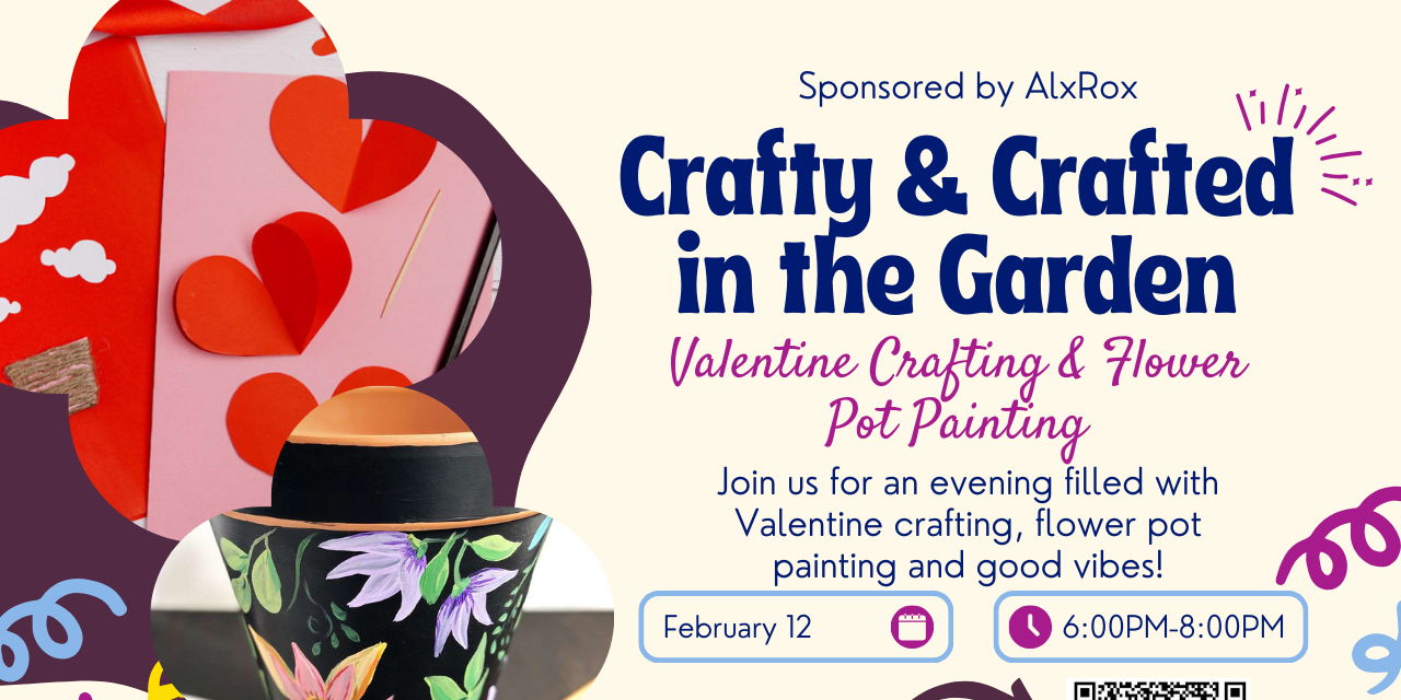 Crafty & Crafted in the Garden promotional image