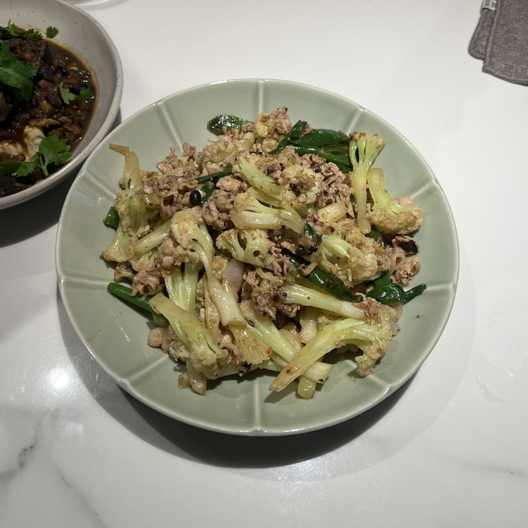 Another day, another Stir-Fry Cauliflower dish