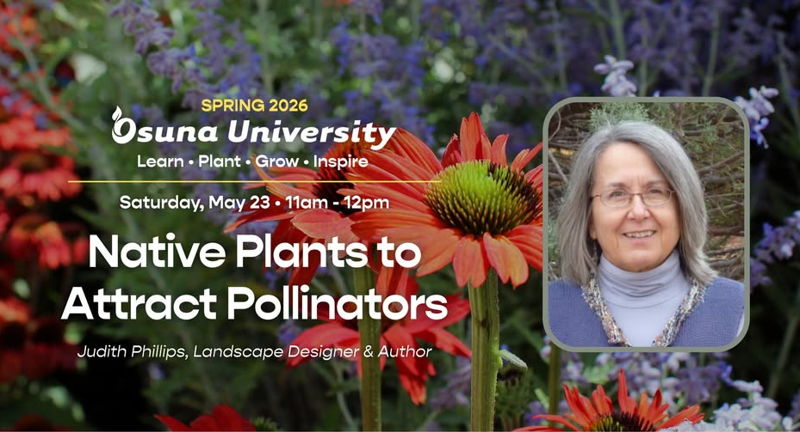 Osuna University: Native Plants to Attract Pollinators