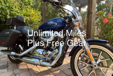 2015 HARLEY-DAVIDSON XL1200T SUPERLOW 1200T (CUSTOM COLOR) motorcycle for rent near Tampa, FL