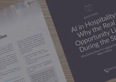 AI in Hospitality: Why the Real Opportunity Lies During the Stay