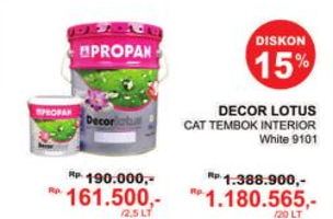 Harga Cat di Depo Bangunan kisaran Rp 550.748  Katalog Promo