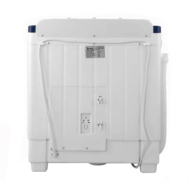 Compact Twin Tub Portable Mini Washing Machine 24lbs Capacity