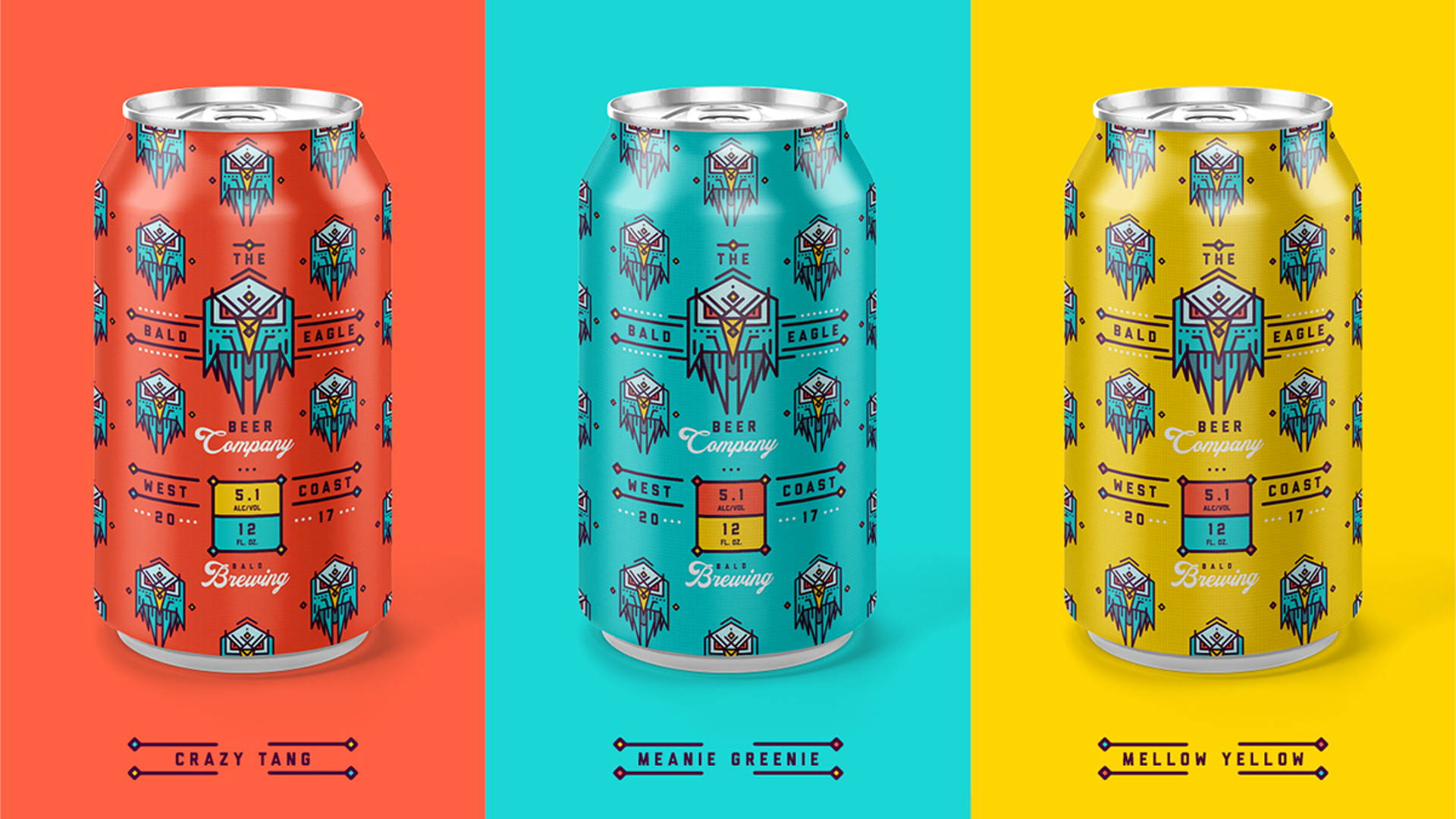 Featured image for Bald Eagle Beer Co. Has Some Seriously Bold Packaging