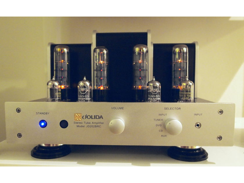 Jolida 202BRC Stereo Integrated Tube Amplifier 40wpc