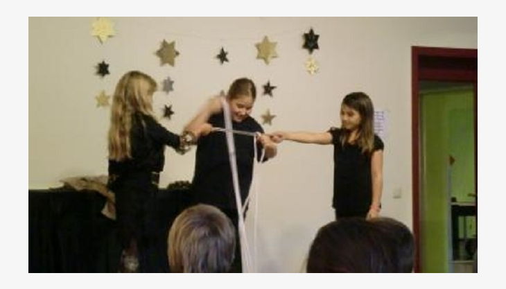 zauberina vorführung