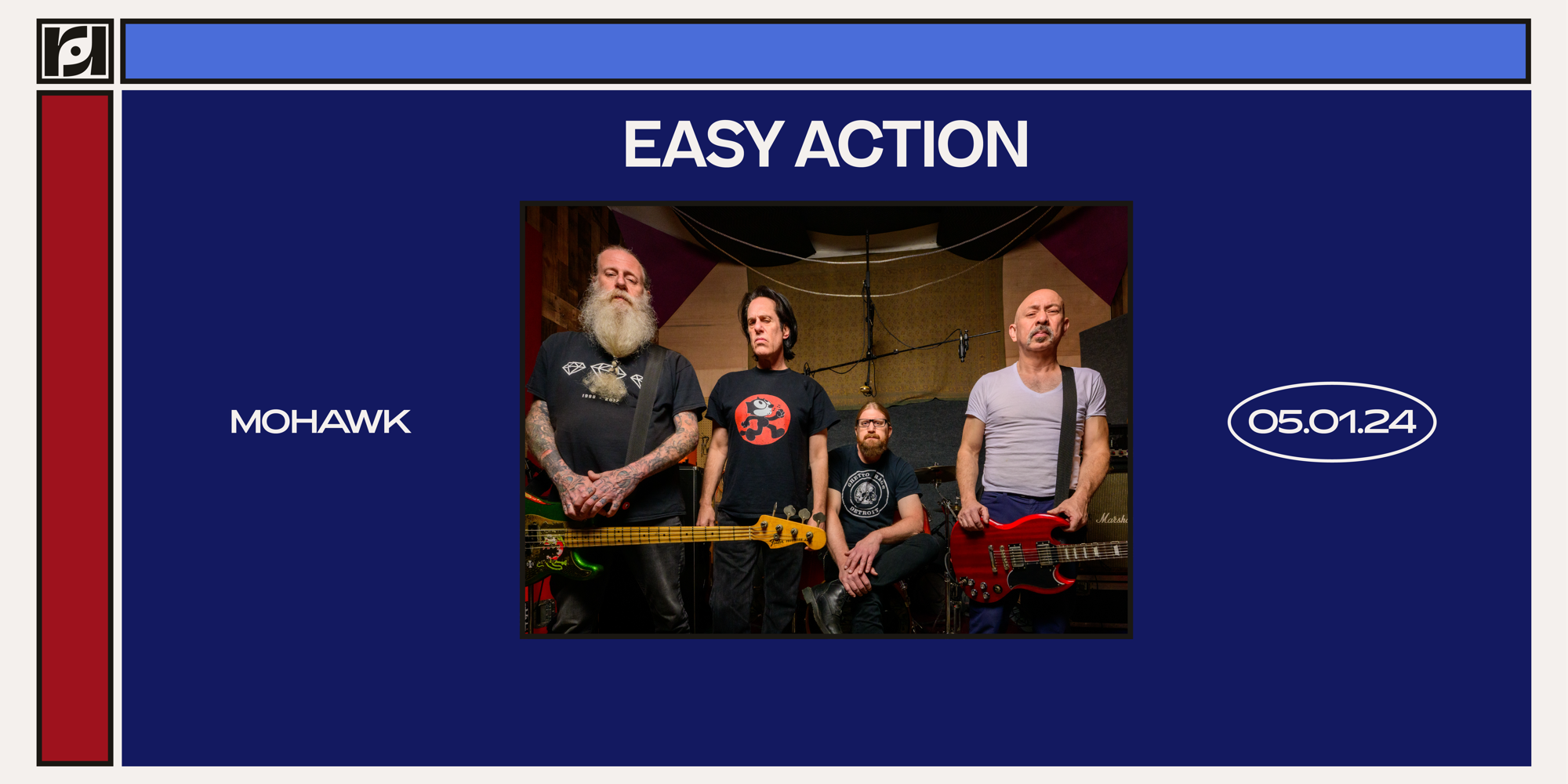 Resound Presents: Easy Action w/ TV’s Daniel at Mohawk promotional image