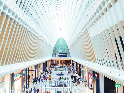 Das Shoppingcenter der Zukunft
