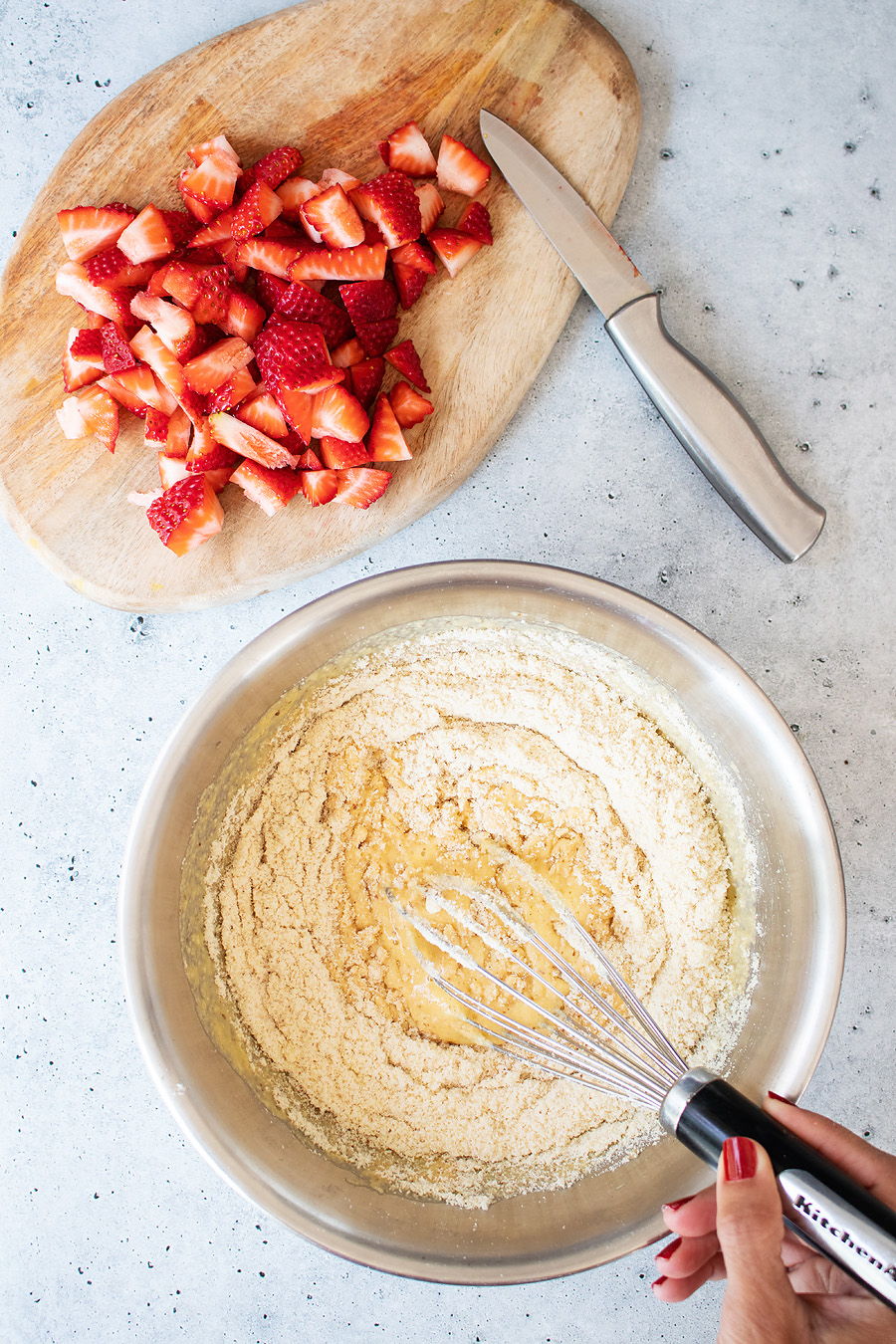keto strawberry cake