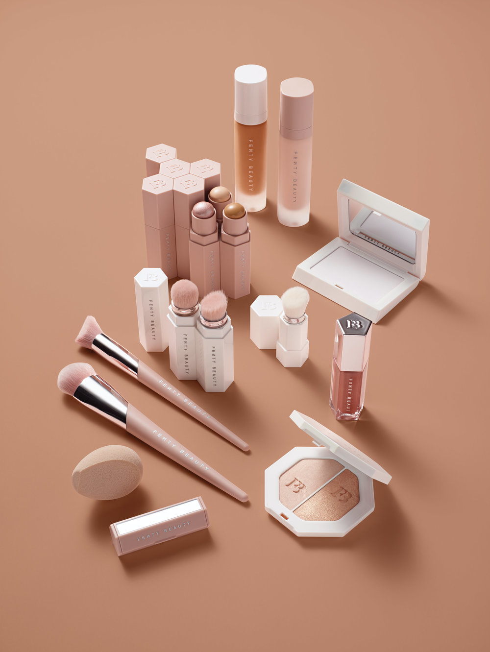 Rihanna Continues to Dazzle With Fenty Beauty Dieline - Design, Branding &  Packaging Inspiration, fenty beauty