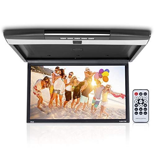 Car Overhead Monitor Screen Display vs WONNIE Portable DVD Player - Slant