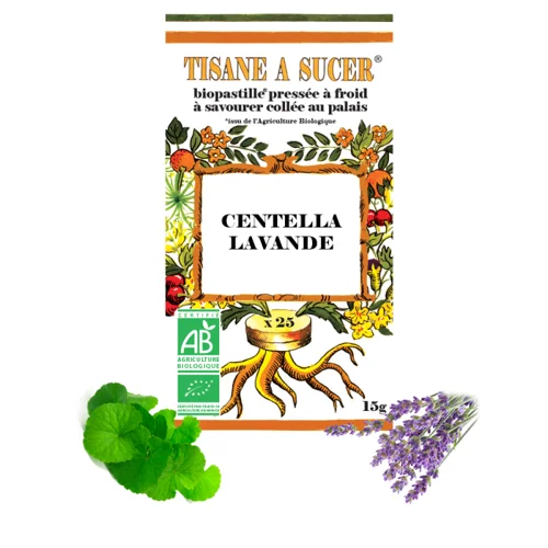 Centella & Lavendel Bio-Pastillen
