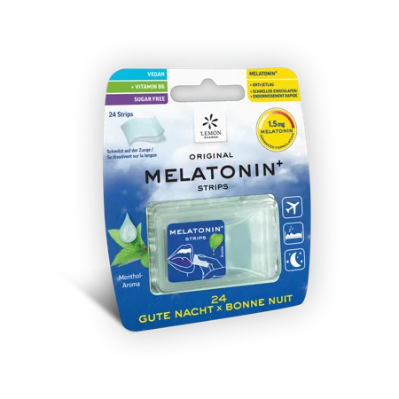 Melatonin+ Strips mit Vitamin B6 - 24 Stück