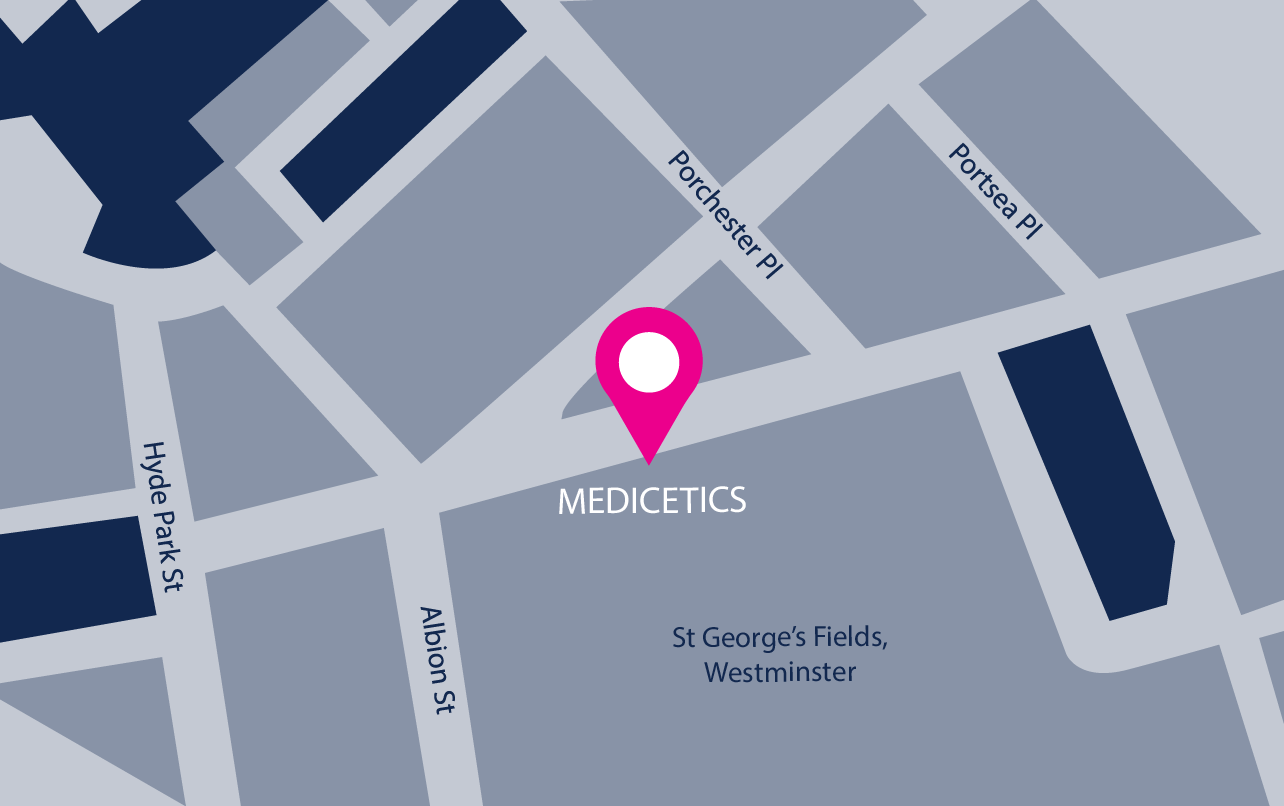 Visit Medicetics on Connaught Street, W1, for Botox, Mole Removal, Hydrafacial and more... 