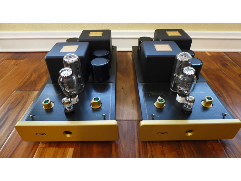 Cary Audio Design 805C Single Ended Triode Monoblocks: 50 watts of pure SET magic!