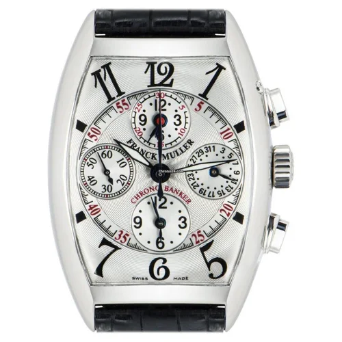 Franck Muller Master Banker White Gold Silver Dial