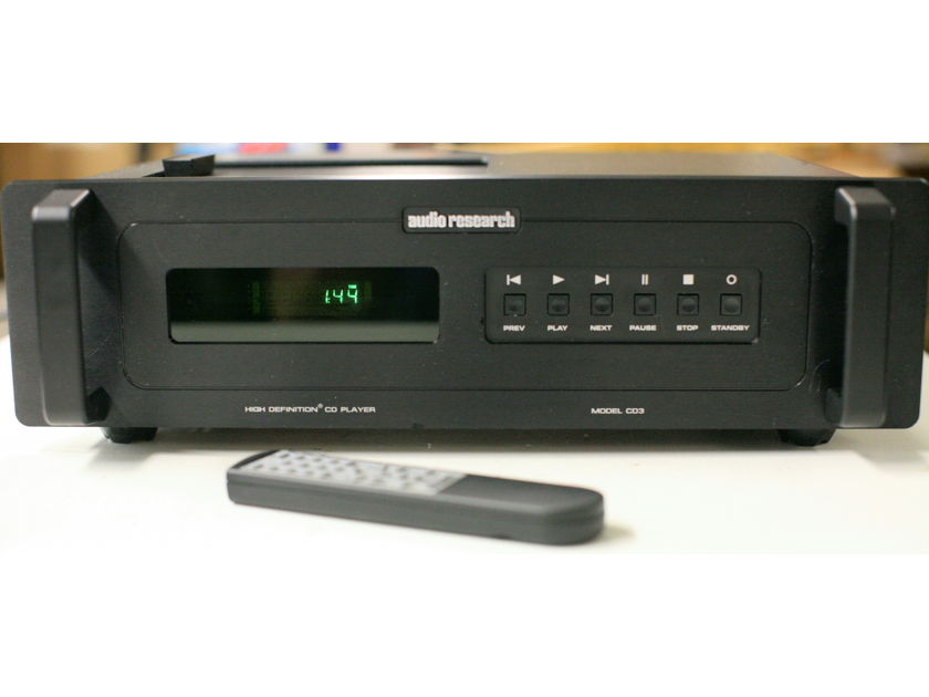 Audio Research CD3MKII Black CD player