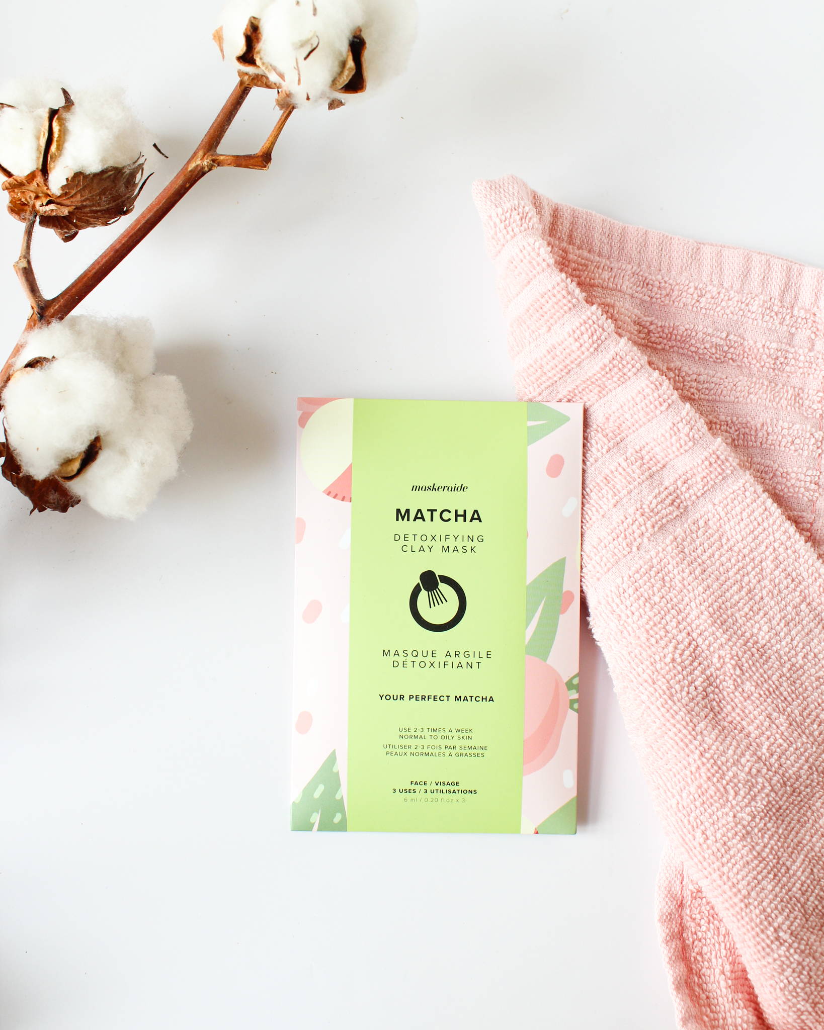 masque matcha maskeraide