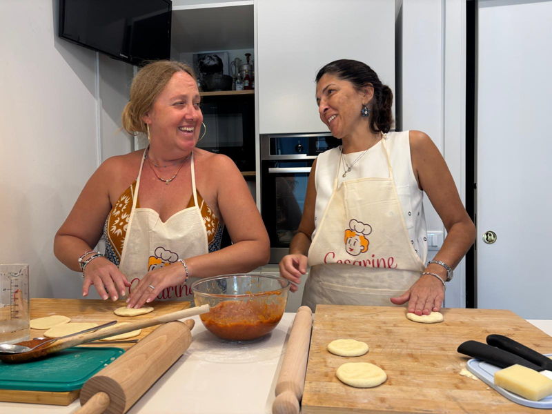 Cooking classes Palermo: Learn how to cook Sicilian sfincionelli and cassatelle