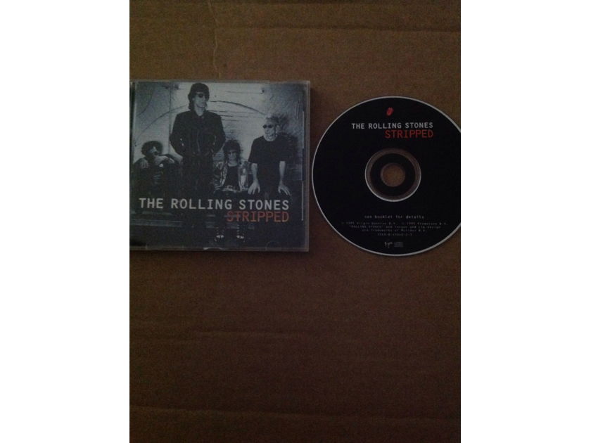 Rolling Stones - Stripped With QuickTime Windows Video Virgin Records CD