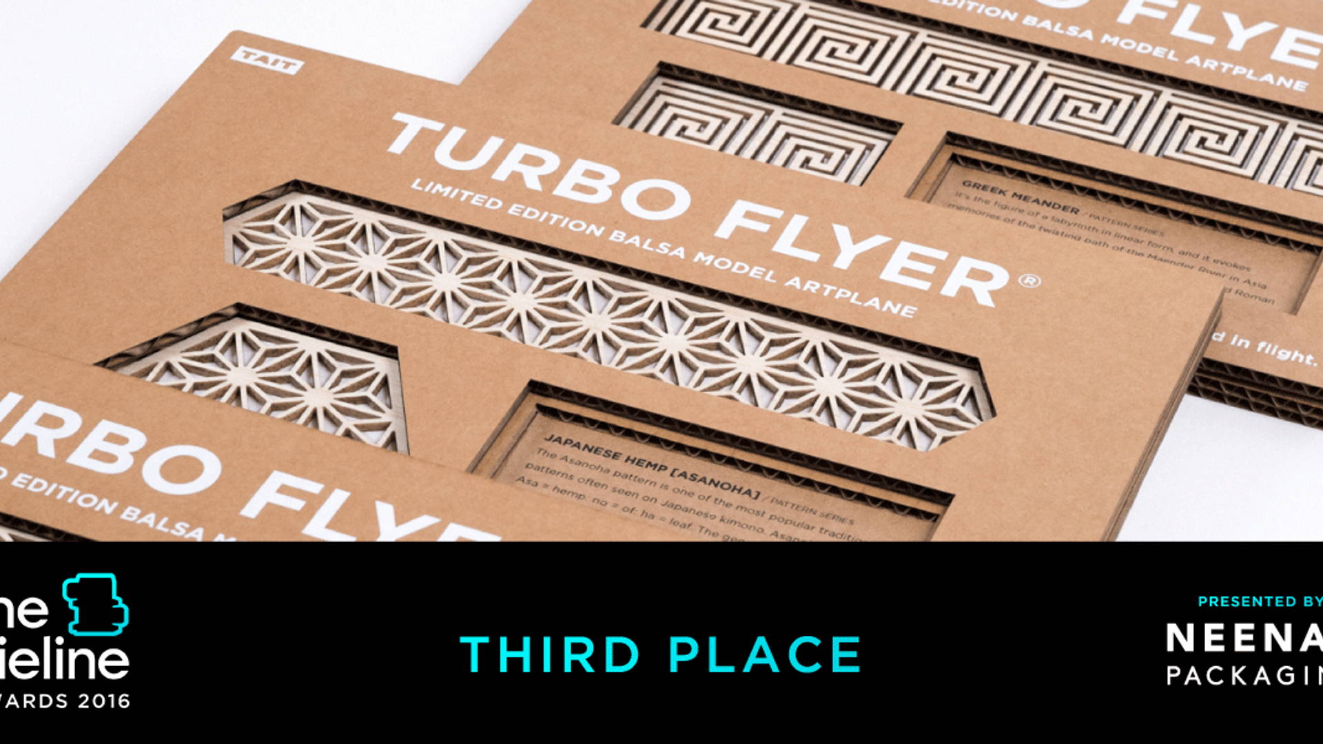 Featured image for The Dieline Awards 2016: Turbo Flyer® Pattern Series- TAIT Design Co.