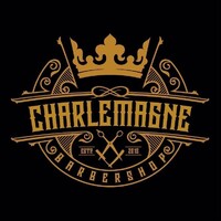 Charlemagne Barbershop Logo