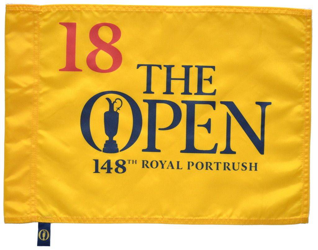 The official logo for the 148th Open