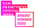 San Francisco Design Week Award Winne 2020 badge