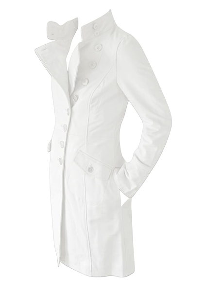 ZARIN - White LEATHER - Image 3
