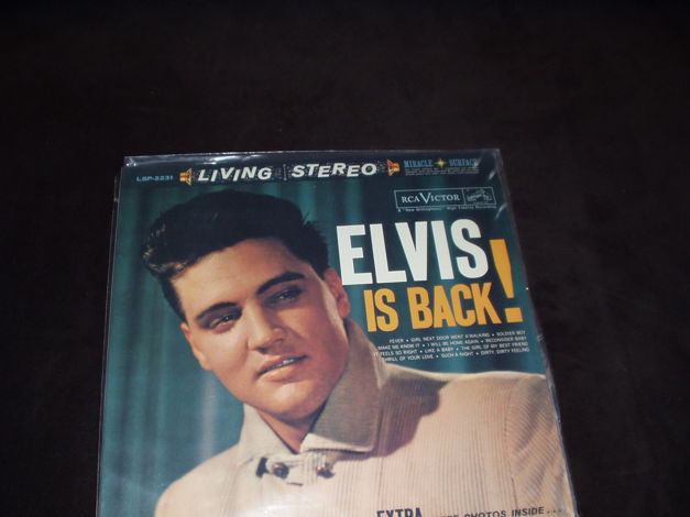 Elvis is Back! (front cover)