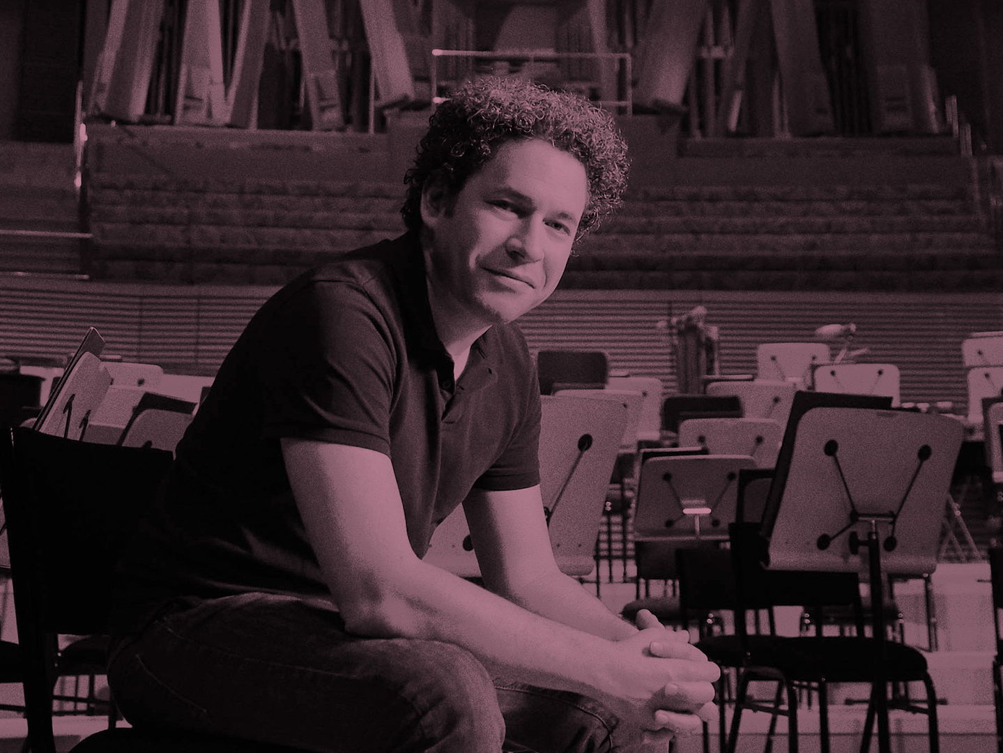 Gustavo Dudamel conducting