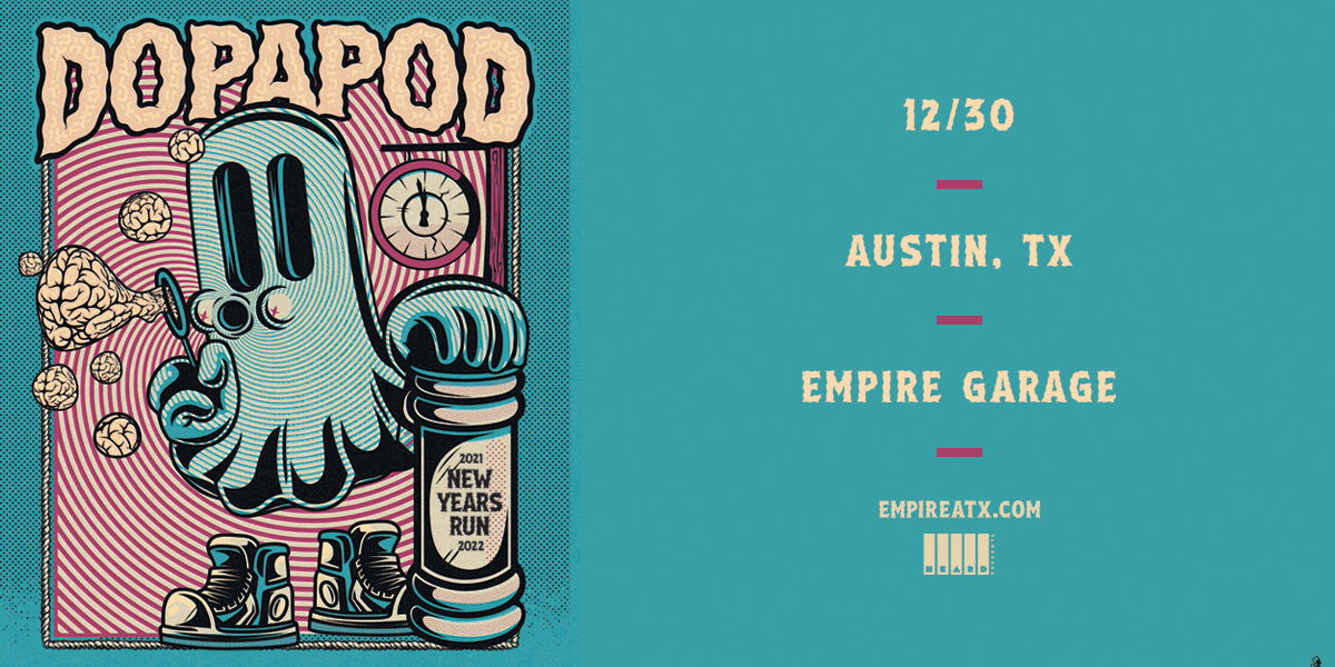 Dopapod at Empire Garage 12/30 promotional image